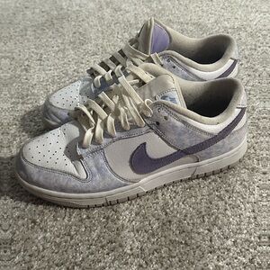 Women's Purple and White Sneakers